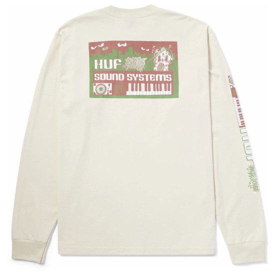 Huf Ανδρική μακρυμάνικη μπλούζα Sound Systems L/S Tee